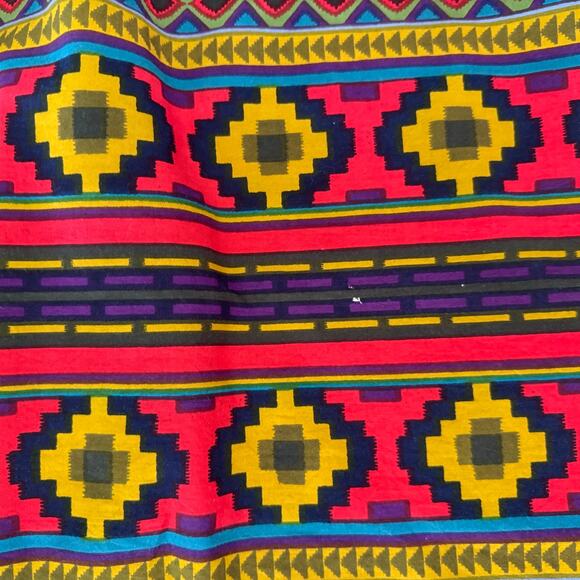 J Peterman Kaftan Size L/XL Cotton Stripe Southwest Tribal Boho Hippie Maxi - Picture 14 of 16